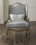 Image 1 of 4: Massoud Leondra Wing Chair