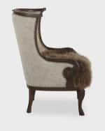 Image 4 of 6: Massoud Polinia Wing Chair