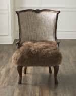 Image 1 of 6: Massoud Polinia Wing Chair