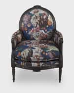 Image 2 of 4: Massoud Timmons Bergere Chair