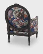 Image 4 of 4: Massoud Timmons Bergere Chair