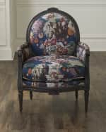Image 1 of 4: Massoud Timmons Bergere Chair