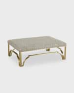 Image 3 of 6: Massoud Blaide Cocktail Ottoman