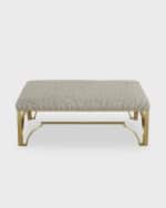 Image 5 of 6: Massoud Blaide Cocktail Ottoman