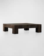Image 3 of 4: Four Hands Abaso Large Coffee Table 