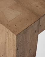 Image 4 of 5: Four Hands Abaso Rectangle Cocktail Table
