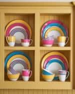 Image 6 of 6: Kit Kemp for Spode Calypso Salad Plates 9.5", Set of 4