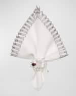 Image 3 of 3: Baccarat x Kim Seybert Etoile Dinner Napkins, Set of 4