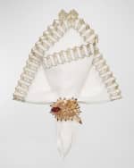 Image 3 of 4: Baccarat x Kim Seybert Etoile Dinner Napkins, Set of 4