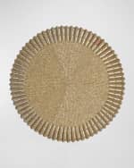 Image 1 of 2: Baccarat x Kim Seybert Etoile Champagne Placemats, Set of 2