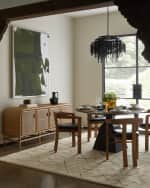 Image 2 of 3: Neiman Marcus Gold Rim 12-Piece Dinnerware Set