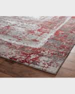 Image 2 of 4: Rosalie Power-Loomed Rug, 3' x 10'