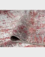 Image 4 of 4: Rosalie Power-Loomed Rug, 3' x 10'