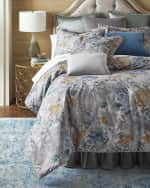 Image 3 of 3: Austin Horn Collection Cloe Velvet Euro Sham