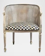 Image 1 of 6: MacKenzie-Childs Perfetto Accent Chair