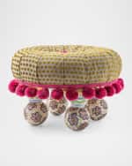 Image 1 of 4: MacKenzie-Childs Magnifique Tuffet