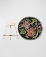 Image 2 of 4: MacKenzie-Childs Jaipur Beaded Tray 