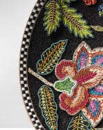 Image 3 of 4: MacKenzie-Childs Jaipur Beaded Tray 