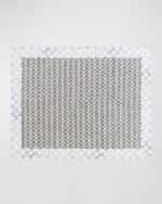 Image 1 of 2: MacKenzie-Childs Sterling Check Rug, 2'x 3'