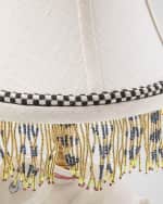 Image 3 of 3: MacKenzie-Childs Rabbit Warren 16" Table Lamp