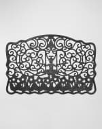 Image 1 of 2: MacKenzie-Childs Mrs. Powers Rubber Door Mat, 2' x 3'