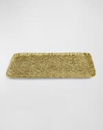 Image 1 of 4: Michael Aram Palm Rectangle Platter 