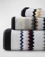 Image 2 of 2: Missoni Home Curt Bath Sheet