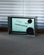 Image 3 of 7: COTODAMA Lyric Speaker Box, Stainless Steel