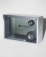 Image 1 of 7: COTODAMA Lyric Speaker Box, Stainless Steel