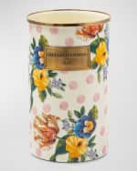 Image 1 of 5: MacKenzie-Childs Wildflowers Enamel Utensil Holder
