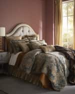 Image 4 of 5: Austin Horn Collection Harlow 3-Piece Comforter Set, Queen