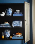 Image 2 of 6: Smeg x Dolce&Gabbana Blu Mediterraneo Kettle 