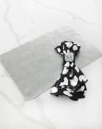 Image 2 of 2: Nomi K Brushstroke Silver-Plated Rectangular Placemat 