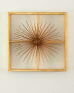 Image 1 of 5: Neiman Marcus Burst Wall Decor 