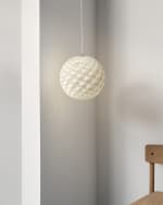 Image 3 of 4: Louis Poulsen Patera White Pendant Light, 12"