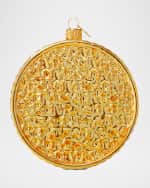 Image 2 of 3: Versace Coin Holiday Ornament