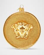 Image 1 of 3: Versace Coin Holiday Ornament