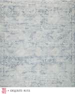 Image 8 of 8: Exquisite Rugs x THE MET Vintage Loom Light Blue & Blue Rug, 12' x 15'