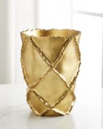 Image 1 of 2: Old World Design Leila Traditional Decorative Vase 