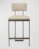 Image 1 of 6: Interlude Home Landon II 26" Counter Stool