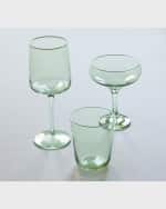 Image 2 of 2: Mariposa Fine Line Clear Double Old-Fashioned Glasses, Set of 4