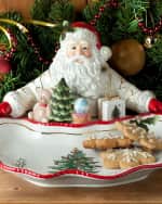 Image 1 of 2: Spode Christmas Tree Santa Dish
