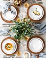 Image 6 of 6: Juliska Blenheim Oak Whitewash Dinner Plate 