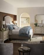 Image 2 of 3: Sferra Gardens King Duvet Cover Set