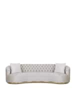 Image 3 of 4: Haute House Analise 90" Sofa