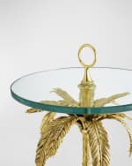 Image 4 of 4: Michael Aram Palm Cocktail Table 