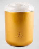 Image 2 of 4: Lladro Dragon Candle - Redwood Fire 