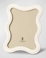 Image 1 of 2: L'Objet Ripple Enamel Photo Frame, 5" x 7" 