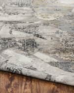 Image 2 of 4: Abstract Hand-Knotted Runner, 2' x 10'