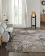 Image 3 of 4: Abstract Hand-Knotted Runner, 2' x 10'